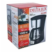 Кофеварка DELTA LUX DE-2000 черная