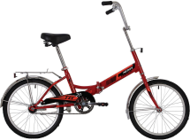 Велосипед NOVATRACK 20FTG201.RD20 20&quot; складной, TG20, красный 139739