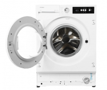 Встраиваемая стиральная машина Hyundai HWM 7121, белая, 7 кг, 1200 об/мин, 15 программ