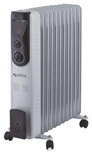 Масляный радиатор CENTEK CT-6202, белый