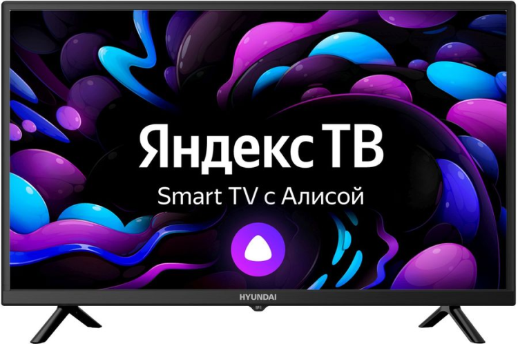 Телевизор Hyundai H-LED32GS5003, Яндекс.ТВ, 32", HD, черный