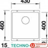 Кухонная мойка Blanco Rotan 400-U (шампань)