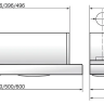 Кухонная вытяжка Elikor Интегра 60П-400-В2Л (белый)