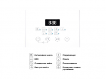 Посудомоечная машина OURSSON DW4003TD/WH