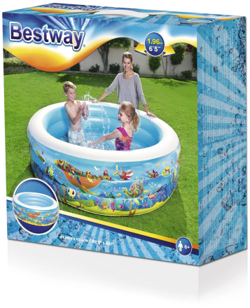 Надувной бассейн Bestway 51122 (196х53)