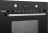 Компактный духовой шкаф Weissgauff OE 449 PDB, чёрный, 44 л, с СВЧ, утапливаемые рукоятки, 13 программ
