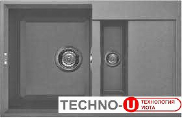 Кухонная мойка Elleci Easy 325 Cemento 48