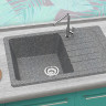 Кухонная мойка Berge 7602 (графит)
