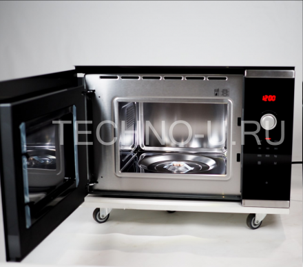 Микроволновая печь встраиваемая Bosch BFL523MS0, черный, Serie  4, 20л.