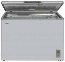 Морозильный ларь HIBERG PF 42L2GS, серебристый