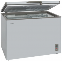 Морозильный ларь HIBERG PF 42L2GS, серебристый