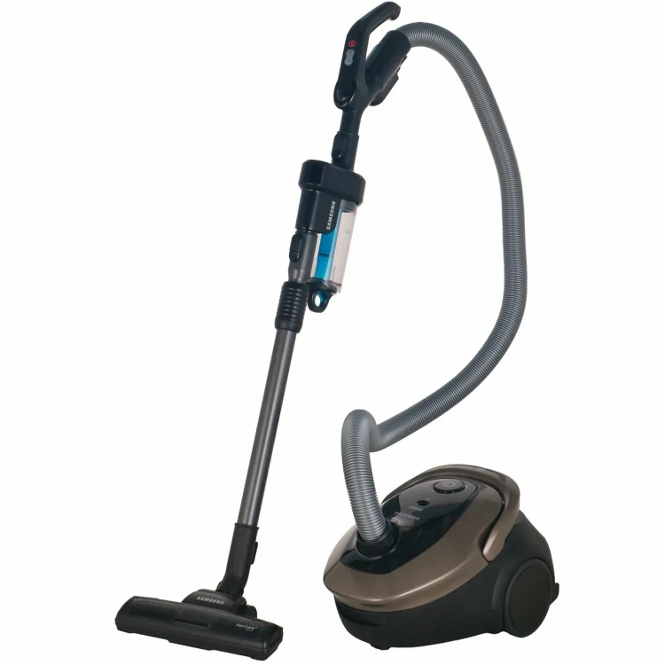 Пылесос Samsung VC20M2589JD, мощность всасывания: 460 Вт, потребление: 2000 Вт, шум 83 дБ