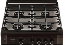 Кухонная плита GEFEST 6300-03 0047, электроподжиг, 52 л, газ-контроль, 4 конфорки 
