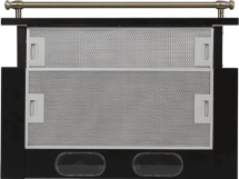 Кухонная вытяжка Elikor Интегра 50П-400-В2Л (антрацит/рейлинг бронза)