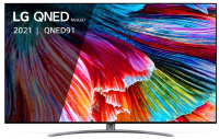 65" Телевизор LG 65QNED916PA 2021 Quantum Dot, NanoCell, QNED, HDR, темно-серый
