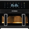 Аэрогриль Hyundai HYF-9089, 2400W, 11л, 9 автоматических программ, черный