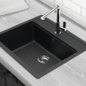 Кухонная мойка Berge 5750 (черный)