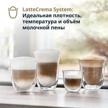 Кофемашина Delonghi Rivelia EXAM440.55. G, сенсорное управление, 19бар, серый