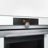 Духовой шкаф Siemens HM676G0W1 серия iQ700, белый, с СВЧ, электрический, 67 л, 13 режимов, телескопические направляющие