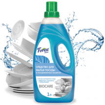 Средство для мытья посуды в посудомоечных машинах FOREST CLEAN 1 л