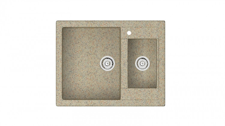 Кухонная мойка Berge 6150 (песочный)