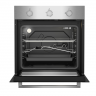 Газовый духовой шкаф BEKO BBIGT21100X 7779420261, нержавеющая сталь, газ-контроль, поворотные переключатели, 72 л