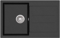 Кухонная мойка Aquasanita Tesa SQT101AW (black metallic 601)