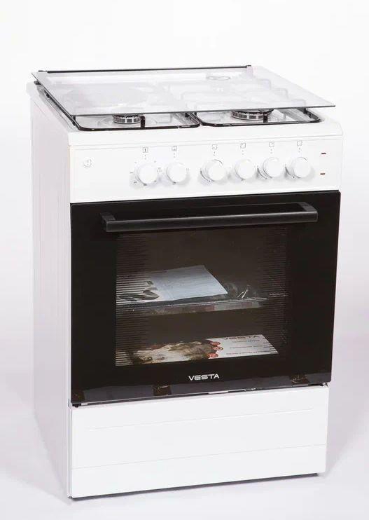Комбинированная плита VESTA VALENCIA VКE 10-E белая