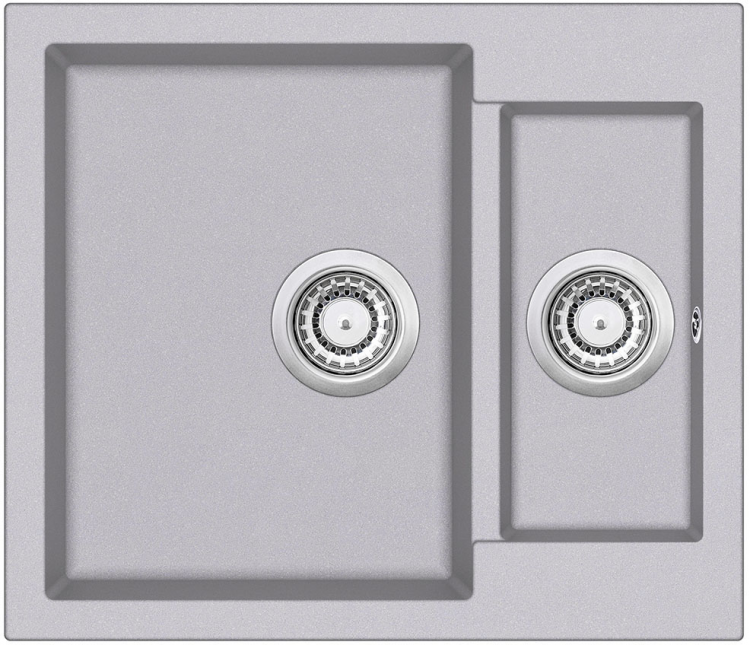 Кухонная мойка Aquasanita Tesa SQT150AW (alumetallic 202)