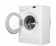 Стиральная машина INDESIT BWSA 6109 WWV RU, белый, с фронтальной загрузкой, с паром, 6кг, 1000об/мин, инверторная