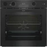 Духовой шкаф Hotpoint HSTFD 1232 JS BLG, объем духовки 72 л, телескопические направляющие, часы