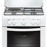 Газовая плита GEFEST 6110-01, конфорок газовых 3, электрических 1, духовка 52 л, эмалированная сталь, электроподжиг