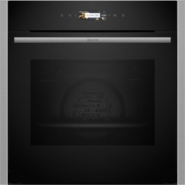Духовой шкаф Neff B24CR31N0, чёрный, 14 режимов, EcoClean, сенсорные Full Touch Control