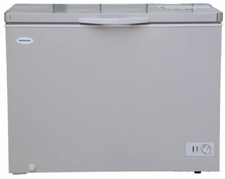Морозильник ларь RENOVA FC-385C (серебро)