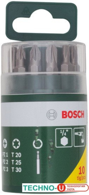 Набор бит Bosch 2607019452 10 предметов