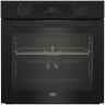 Электрический духовой шкаф BEKO BBIM11301B, чёрный, 72 л, 12 режимов, эмаль легкой очистки