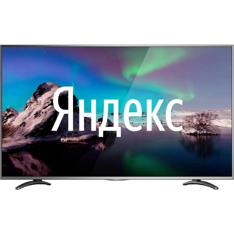 50" Телевизор VEKTA LD-50SU8921BS 2021 LED, хром