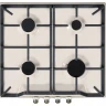 Варочная панель GEFEST 1212 К55,конфорок - 4 шт, решетки - чугун, панель - эмалированная сталь, электроподжиг, газ-контроль, бежевый