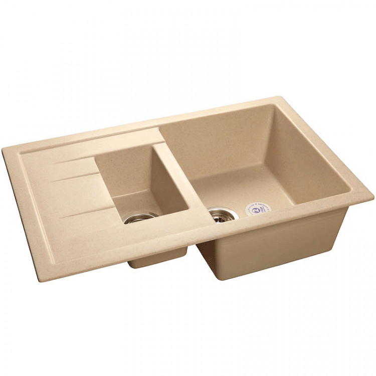 Кухонная мойка GranFest GF-Q775KL (бежевый)