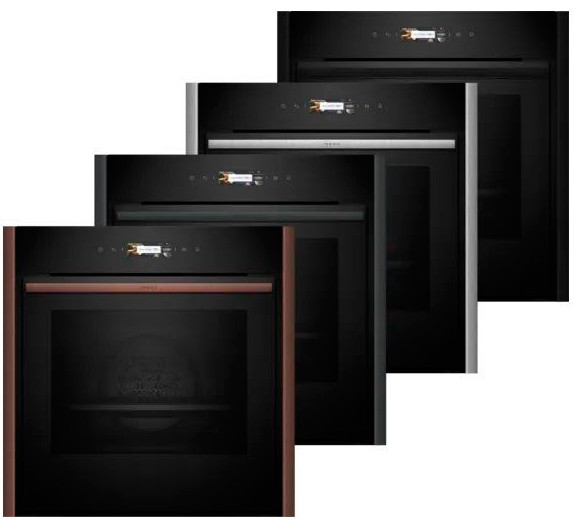 Духовой шкаф Neff B59CR72Y0, чёрный, 14 режимов, пиролитическая очистка, сенсорные Full Touch Control