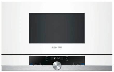 Микроволновая печь встраиваемая Siemens BF634LGW1, белый