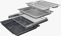 Компактный духовой шкаф с паром Neff C29FS3AY0, чёрный, каталитическая очистка, 23 режима, 47 л, с паром,сенсорные Full Touch Controln, телескопические направляющие