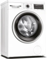 Стиральная машина Bosch WLS28460ME Slim, 8 кг, 1400 оборотов, узкая (47 см), очистка барабана, дозагрузка белья, белая