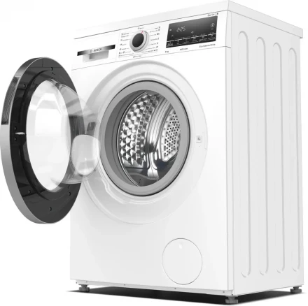 Стиральная машина Bosch WLS28460ME Slim, 8 кг, 1400 оборотов, узкая (47 см), очистка барабана, дозагрузка белья, белая