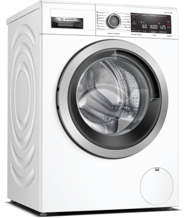 Уценённая стиральная машина Bosch WAX32M01BY (новая,   трещина на панели, на работоспособность не влияет)
