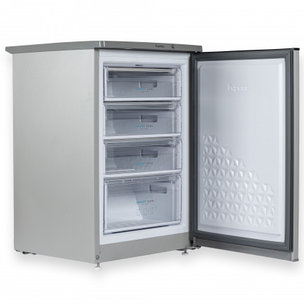 Морозильная камера Бирюса M514, объем 110 л, A+, механическое управление, перевешивания двери