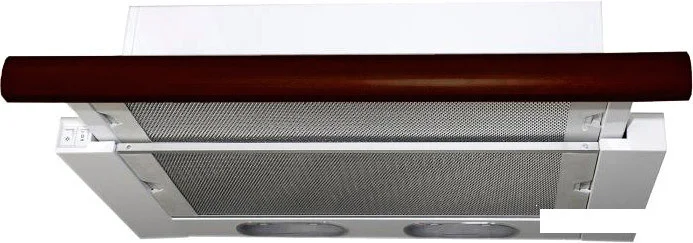 Кухонная вытяжка Elikor Интегра 60П-400-В2Л (белый/дуб венге)