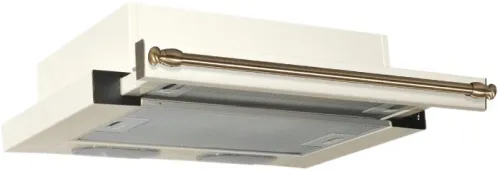 Кухонная вытяжка Elikor Интегра 60П-400-В2Л (топленое молоко/рейлинг бронза)