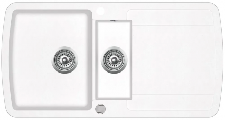 Кухонная мойка Aquasanita Lira SQL151AW (alba 710)