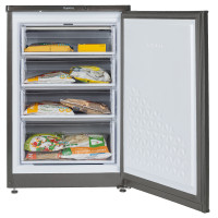 Морозильная камера Бирюса W514, объем 110 л, A+, механическое управление, перевешивания двери